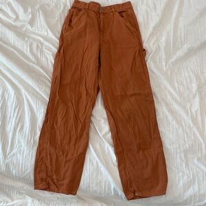 Garage Rust Orange Cargo Jeans